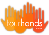 logo fourhandsproject, productores de musica para cine, documentales y publicidad